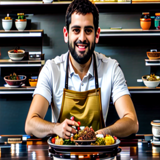 012_A man sitting at a table in front of bowls of spices..png